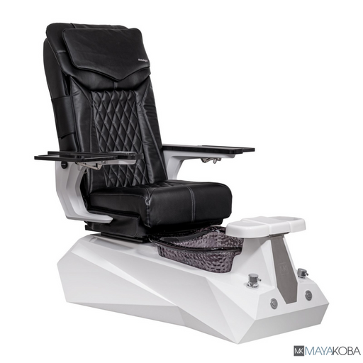 SERENITY Pedicure Spa with DX Chair Top by Mayakoba in Black