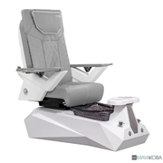 SERENITY Pedicure Spa with FX Chair Top by Mayakoba in Grey