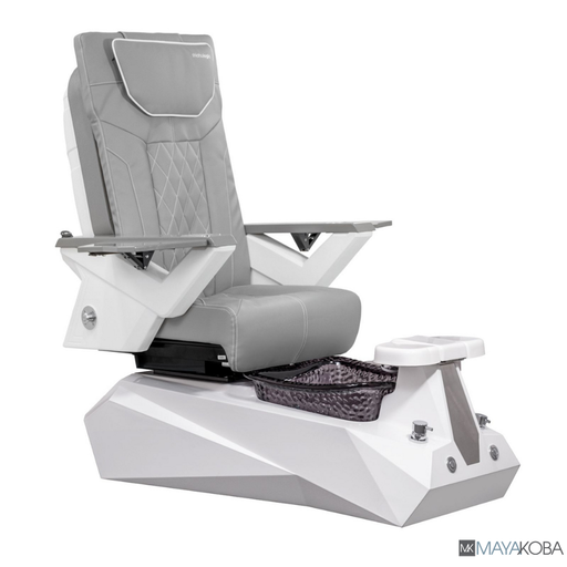 SERENITY Pedicure Spa with FX Chair Top by Mayakoba in Grey