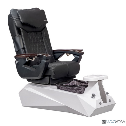 SERENITY Pedicure Spa with LX Chair Top by Mayakoba in Black