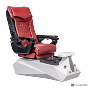 Serenity Lx Pedicure Spa Mayakoba in Deep Red