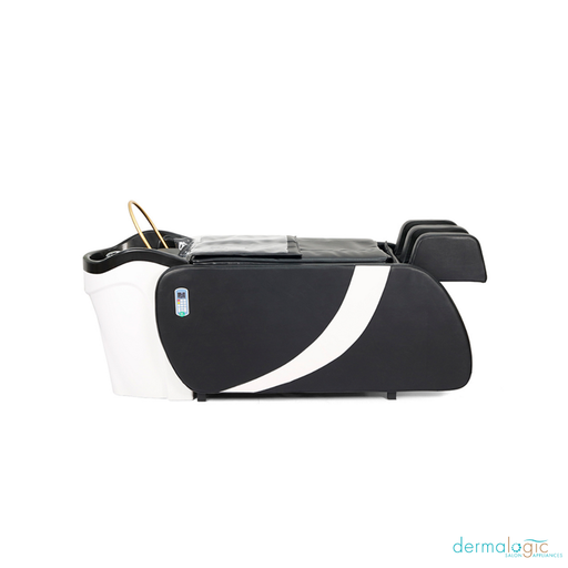Orion Head Spa & Massage Shampoo Bed XF401 by Dermalogic in Black