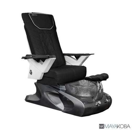 VIGGO II Pedicure Spa w/ FX Chair by Mayakoba in Black