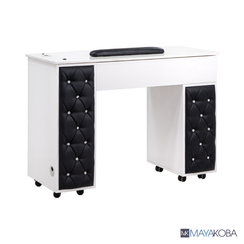 MILAN Manicure Table in White
