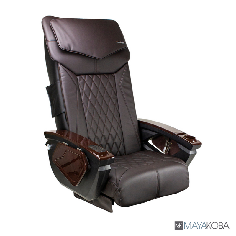 SHIATSULOGIC LX Pedicure Chair by Mayakoba in Coffee