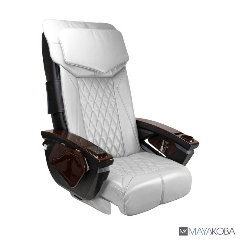 SHIATSULOGIC LX Pedicure Chair by Mayakoba in White
