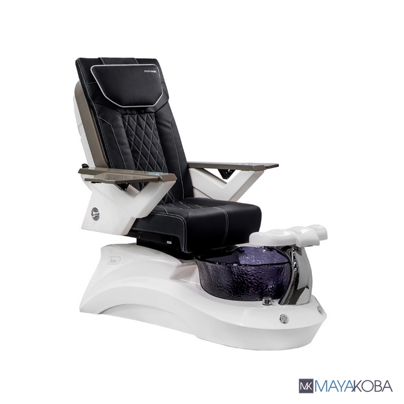 LOTUS II Pedicure Spa w/ FX Chair Top by Mayakoba in Black