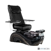 PERLA Pedicure Spa with DX Chair Top by Mayakoba in Black