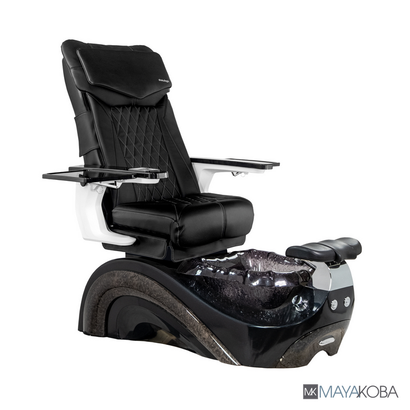 PERLA Pedicure Spa with DX Chair Top by Mayakoba in Black