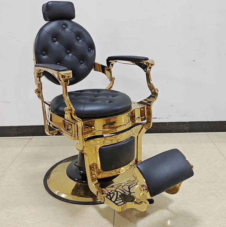 Beauty Salon Furniture Antique Barber Chair Hairdressing Recliner Hair Salon Barber Chair Equipment Machine