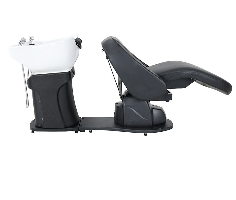 Factory Supply New Electric Head Spa Bed Shampoo Chair with SilIcone Massage Pillow Ceramic Basin for Hair Washing & Headspa