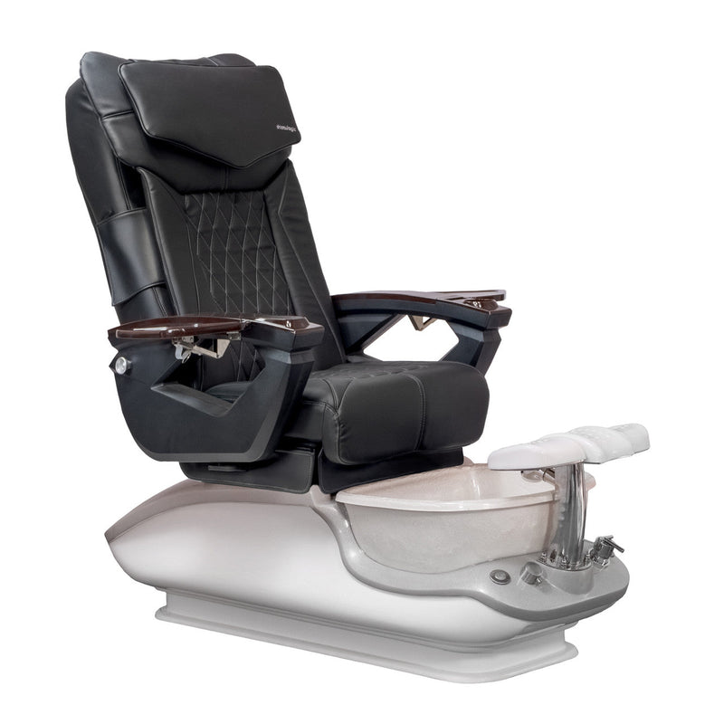 iGlow Pedicure Spa with LX Chair Top by Mayakoba in Black
