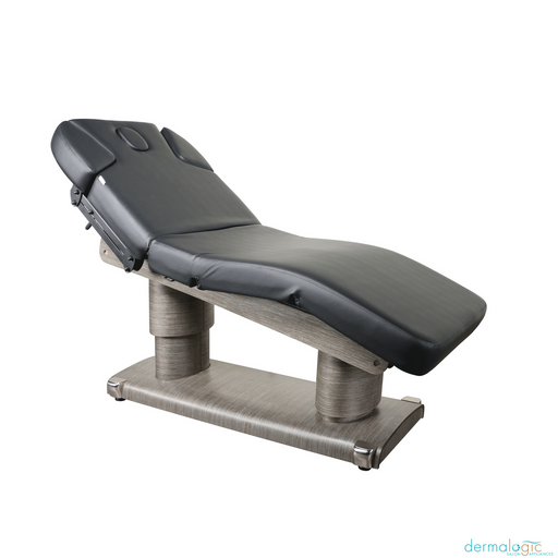Belvedere Electric Med Spa Table in Grey & Black