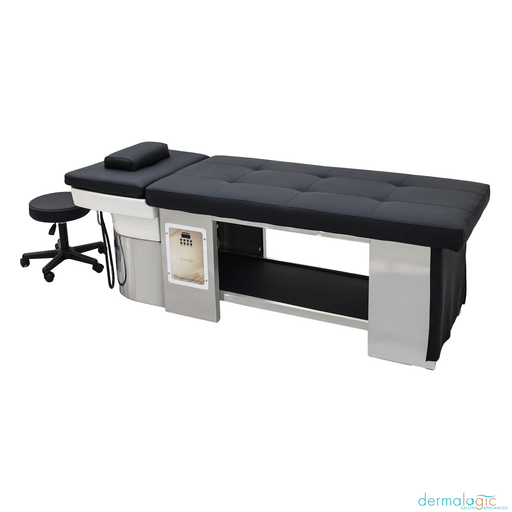 Kenzo Head Spa & Steam Therapy Treatment Bed by Dermalogic in Black