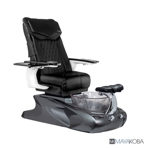 VIGGO II Pedicure Spa w/ DX Chair by Mayakoba in Black