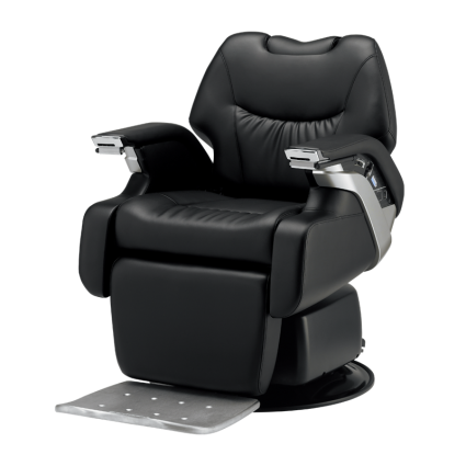 Takara Belmont Legend Full-Flat Electric Barber Chair in Black
