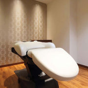 YUME shampoo unit full-flat recline view